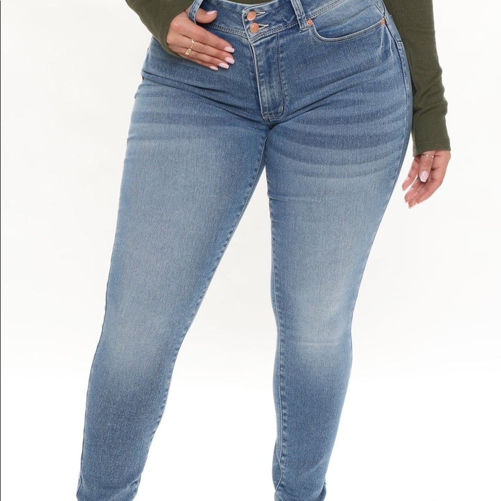 Plus size jeans